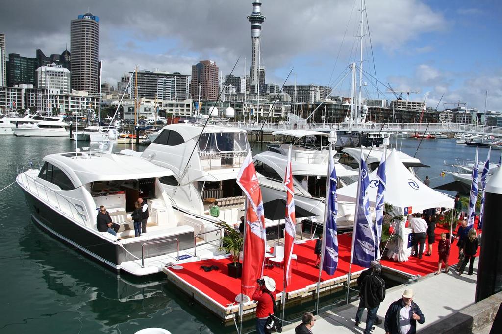 Marina - Auckland On The Water Boat Show - September 28, 2014  © Richard Gladwell www.photosport.co.nz